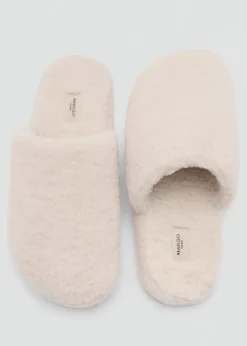 MANGO Piżamy|Piżamy*Kapcie z materiału typu baranek