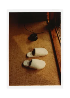 MANGO Piżamy|Piżamy*Kapcie z materiału typu baranek