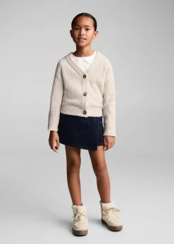 Dzieci MANGO Swetry I Kardigany*Kardigan dzianinowy na guziki