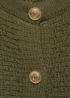 MANGO Kurtki*Kardigan dzianinowy na guziki