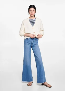 MANGO Swetry I Kardigany*Kardigan dzianinowy na guziki