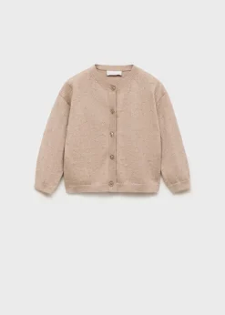 Dzieci MANGO Swetry I Kardigany*Kardigan dzianinowy na guziki