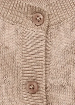 Dzieci MANGO Swetry I Kardigany*Kardigan dzianinowy na guziki
