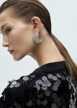 MANGO Kurtki|Swetry I Kardigany*Kardigan dzianinowy z cekinami