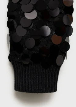 MANGO Kurtki|Swetry I Kardigany*Kardigan dzianinowy z cekinami