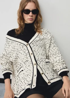 MANGO Kurtki|Swetry I Kardigany*Kardigan melanżowy oversize