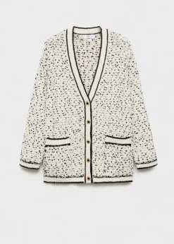 MANGO Kurtki|Swetry I Kardigany*Kardigan melanżowy oversize