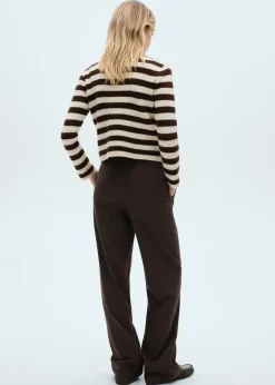 MANGO Kurtki|Swetry I Kardigany*Kardigan w paski na guziki