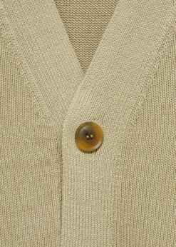 MANGO Kardigany I Swetry*Kardigan z bawełnianej dzianiny z guzikami