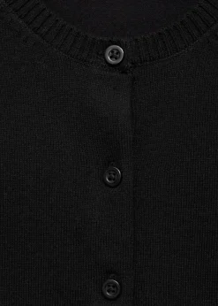 Dzieci MANGO Swetry I Kardigany*Kardigan z bawełnianej dzianiny