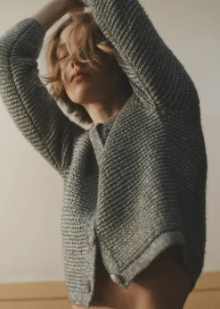 MANGO Kurtki|Swetry I Kardigany*Kardigan z dzianiny lureksowej na guziki