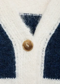 MANGO Swetry I Kardigany*Kardigan z dzianiny w paski