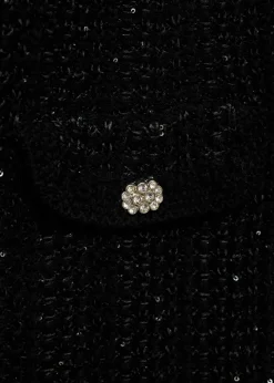 MANGO Kurtki|Swetry I Kardigany*Kardigan z dzianiny z błyszczącymi aplikacjami