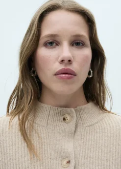 MANGO Swetry I Kardigany|Piżamy*Kardigan z dzianiny z kieszeniami