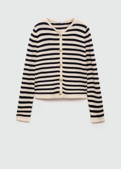 MANGO Kurtki|Swetry I Kardigany*Kardigan z dzianiny z ozdobnymi guzikami