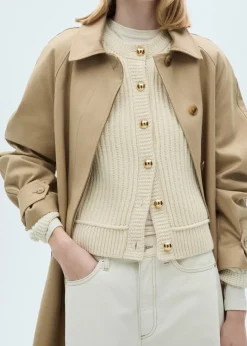 MANGO Kurtki|Swetry I Kardigany*Kardigan z dzianiny z ozdobnymi guzikami