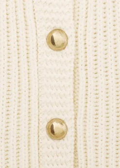 MANGO Kurtki|Swetry I Kardigany*Kardigan z dzianiny z ozdobnymi guzikami