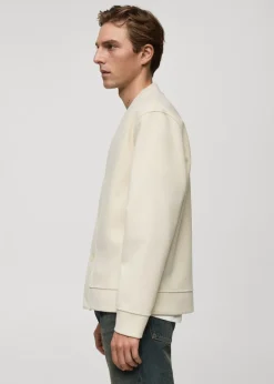 MANGO Kardigany I Swetry*Kardigan z flaneli relaxed fit