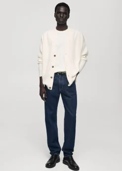 MANGO Kardigany I Swetry*Kardigan z grubej dzianiny relaxed fit