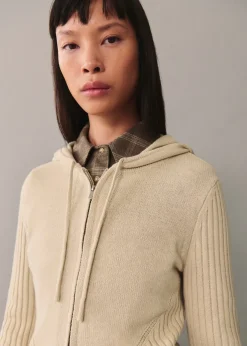 MANGO Kurtki|Swetry I Kardigany*Kardigan z kapturem na suwak