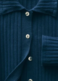 Dzieci MANGO Swetry I Kardigany*Kardigan z kołnierzykiem polo