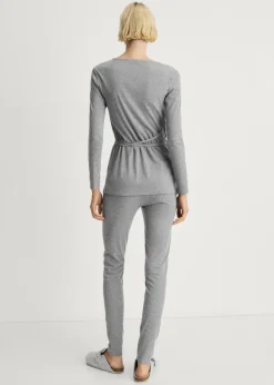 MANGO Swetry I Kardigany|Piżamy*Kardigan z prążkowanej dzianiny