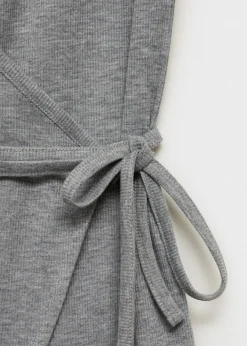 MANGO Swetry I Kardigany|Piżamy*Kardigan z prążkowanej dzianiny