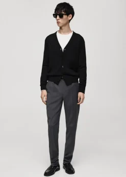 MANGO Kardigany I Swetry*Kardigan z wełny merynosowej 100%