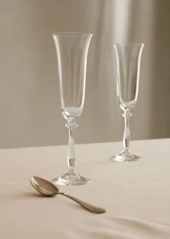 MANGO Szklanki I Kieliszki*Kieliszek typu flet ze szkła