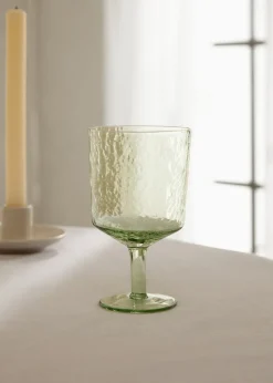 MANGO Szklanki I Kieliszki*Kieliszek ze szkła z fakturą