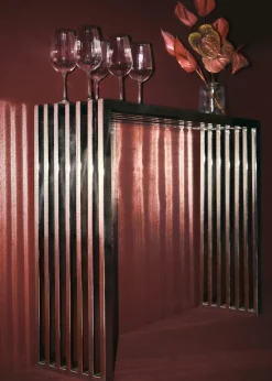 MANGO Szklanki I Kieliszki*Kieliszek ze szkła z fakturą w paski