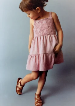 Dzieci MANGO Buty*Klapki skórzane z paskami