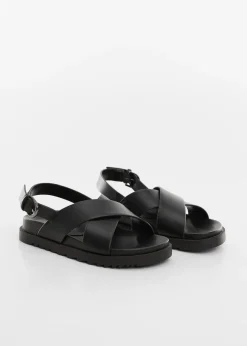 Dzieci MANGO Buty*Klapki z klamrami na paskach