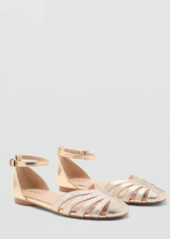 Dzieci MANGO Buty*Klapki z paskami