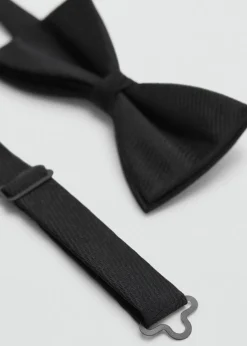 MANGO Krawaty, Muszki I Chusteczki Do Nosa*Klasyczna muszka z drobną teksturą