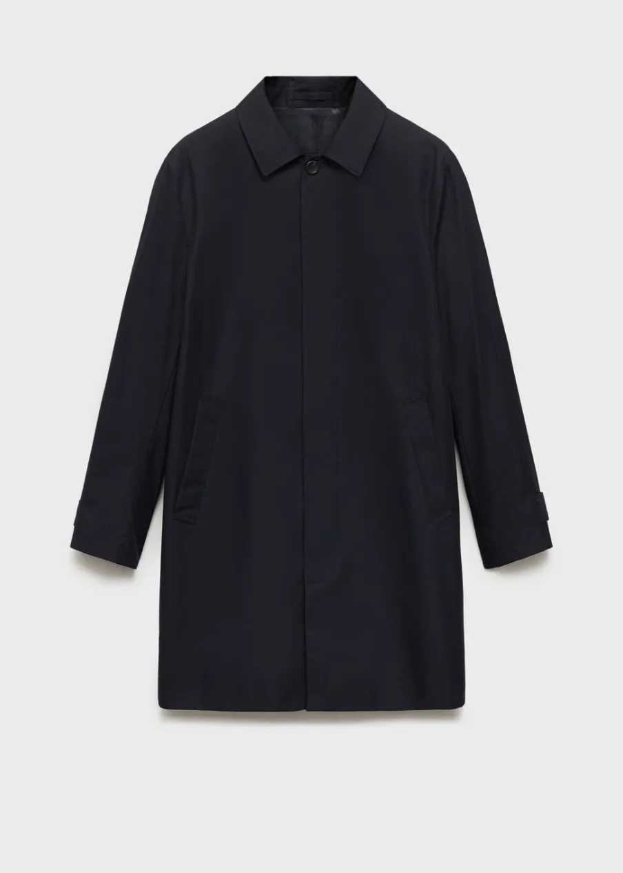 MANGO Płaszcze|Trencze*Klasyczny wodoodporny trencz