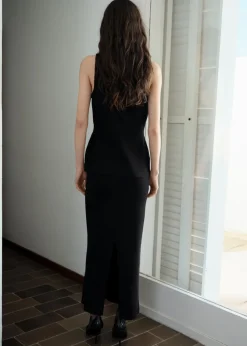 MANGO Kamizelki*Knitted vest with jewel buttons