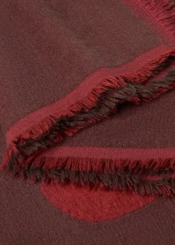 MANGO Koce|Koce*Koc bawełniany z motywem liścia