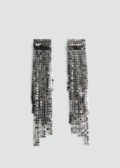 MANGO Biżuteria*Kolczyki kaskadowe błyszczące