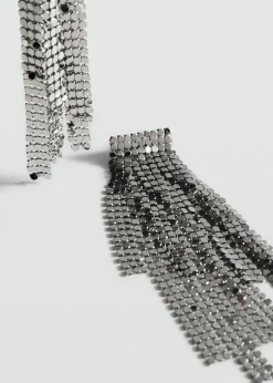 MANGO Biżuteria*Kolczyki kaskadowe błyszczące