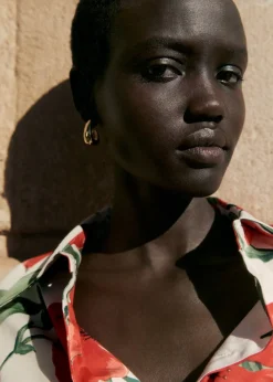 MANGO Biżuteria*Kolczyki nieregularne koła