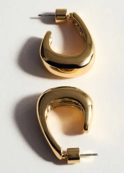 MANGO Biżuteria*Kolczyki nieregularne koła