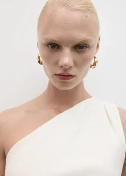 MANGO Biżuteria*Kolczyki skręcone koła