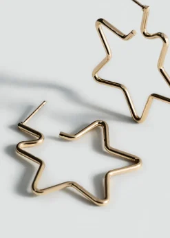 MANGO Biżuteria*Kolczyki w kształcie gwiazdy