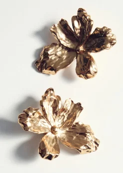 MANGO Biżuteria*Kolczyki w kształcie kwiatów