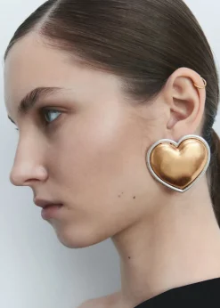 MANGO Biżuteria*Kolczyki z łączonych elementów