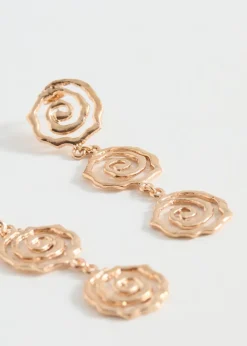 MANGO Biżuteria*Kolczyki z koralikami na łańcuszkach