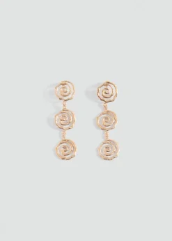 MANGO Biżuteria*Kolczyki z koralikami na łańcuszkach