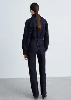 MANGO Sukienki I Kombinezony*Kombinezon dżinsowy z paskiem