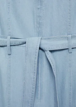 MANGO Sukienki I Kombinezony*Kombinezon dżinsowy z paskiem